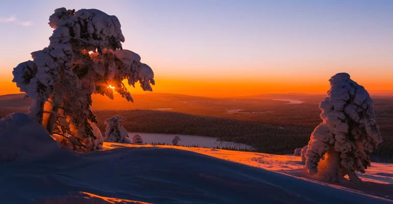 Hoelang is het licht in Lapland? | Voigt Travel